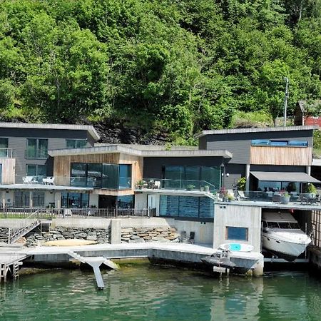Panoramaresort In Hardangerfjorden Leilighet I Sjokanten Ved Hardangerfjorden For 7 Personer Boat , Sauna,Kajak, Sup For Rent 厄于斯特瑟 外观 照片
