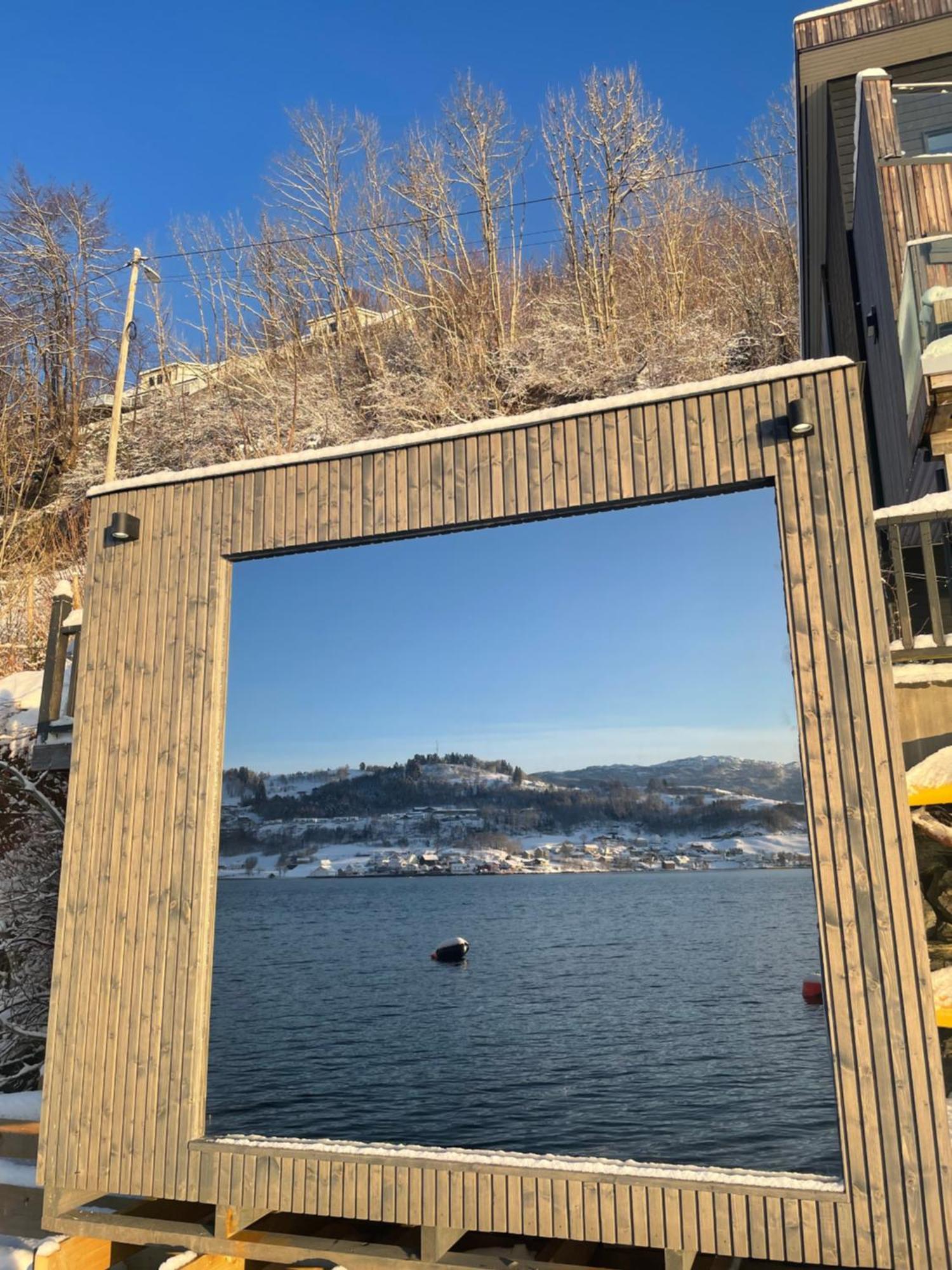 Panoramaresort In Hardangerfjorden Leilighet I Sjokanten Ved Hardangerfjorden For 7 Personer Boat , Sauna,Kajak, Sup For Rent 厄于斯特瑟 外观 照片